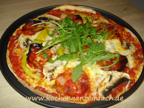 Pizza Chorizo – Ruccola