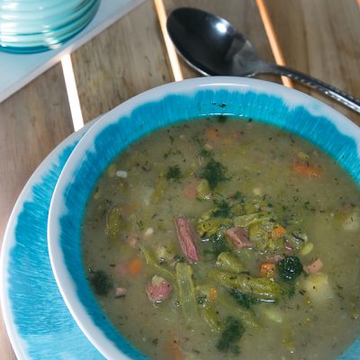 Kochen? Ganz einfach! Bohneneintopf mit Rindfleisch