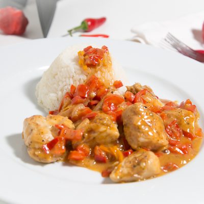 Kochen? Ganz einfach! Chicken a la King Rezept