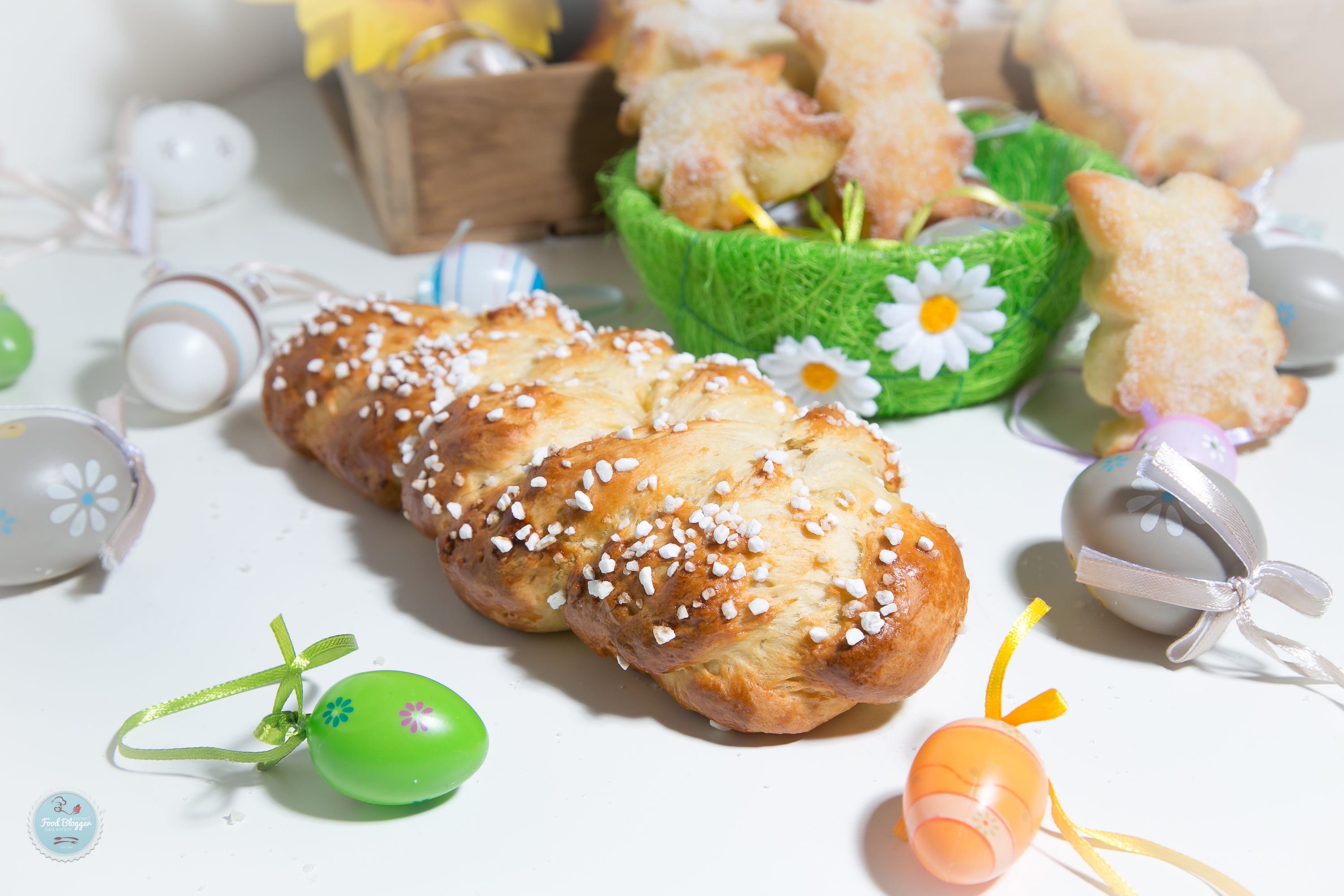 Zopf aus Quark öl Teig - Backen? Ganz einfach!