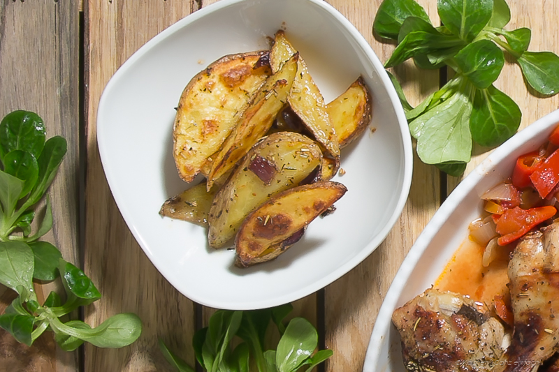Wedges oder auch Kartoffelspalten