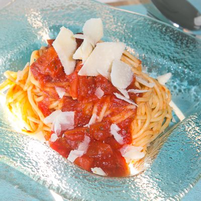 Kochen? Ganz einfach! Spaghetti al Pomodoro - Tomatensauce